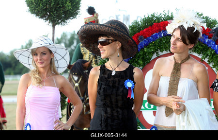 85. galopp Magyar Derby-stock-foto