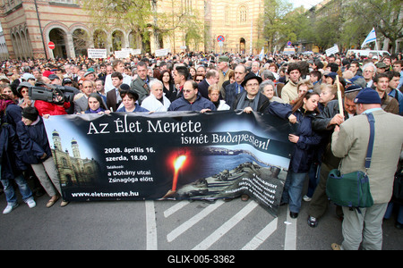 A holokausztra emlékeztek-stock-foto