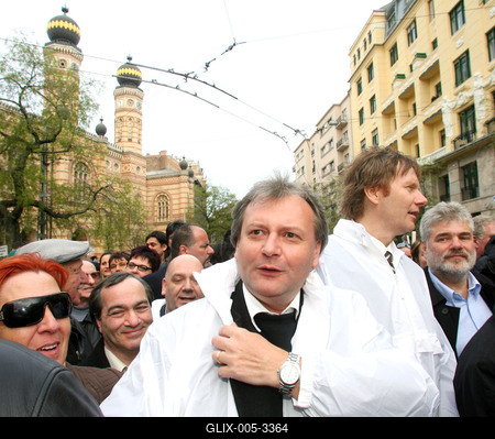 A holokausztra emlékeztek-stock-foto