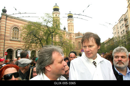 A holokausztra emlékeztek-stock-foto