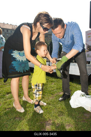 TeSzedd! akció Budapesten-stock-foto