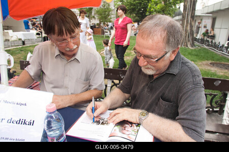 Ünnepi Könyvhét-stock-foto