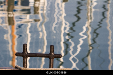 Balatonfüredi kikötő-stock-foto