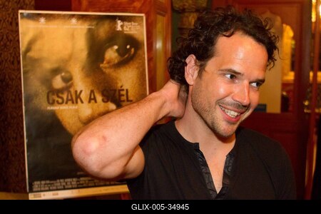 Csak a szél c. film díszbemutatója-stock-foto