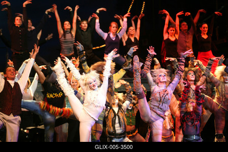 25 éve műsoron a Macskák c. musical-stock-foto