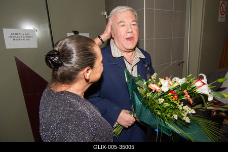 Gálvölgyi János 65. születésnapját ünnepelték-stock-foto