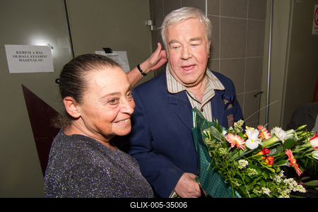 Gálvölgyi János 65. születésnapját ünnepelték-stock-foto
