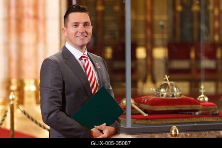 Kossuth-díj átadás a Parlamentben-stock-foto