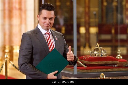 Kossuth-díj átadás a Parlamentben-stock-foto