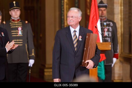 Kossuth-díj átadás a Parlamentben-stock-foto