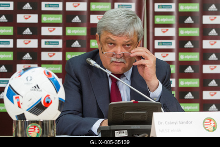 MLSZ sajtótájékoztató-stock-foto