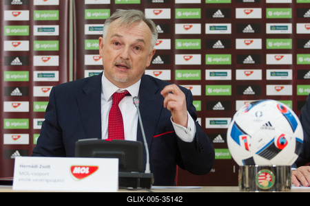 MLSZ sajtótájékoztató-stock-foto