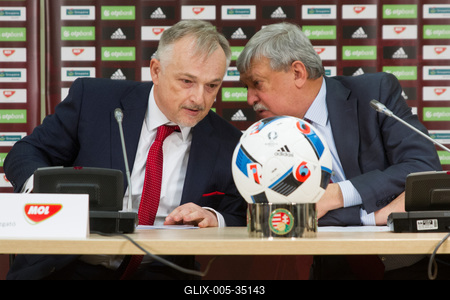 MLSZ sajtótájékoztató-stock-foto