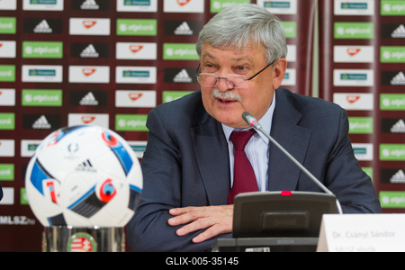 MLSZ sajtótájékoztató-stock-foto