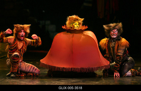 25 éve műsoron a Macskák c. musical-stock-foto