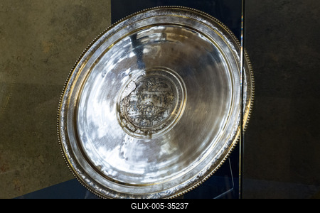 Sajtótájékoztató a Seuso kincsek visszaszerzéséről-stock-foto