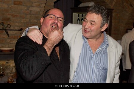 Gasztronómiai bemutató a Symbol étteremben-stock-foto