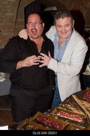 Gasztronómiai bemutató a Symbol étteremben-stock-foto