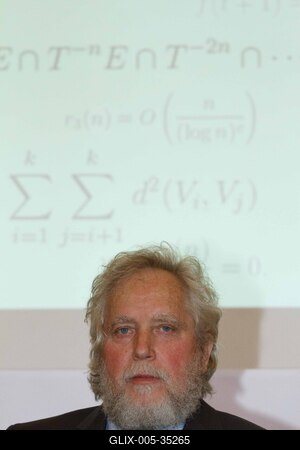 Szemerédi Endre kapta az idei Abel díjat-stock-foto