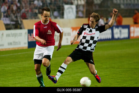 Forma 1 - All Stars mérkőzés-stock-foto