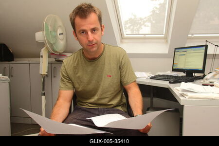 Grecsó Krisztián-stock-foto