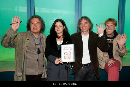 A L'art pourl'art képregény bemutatója-stock-foto