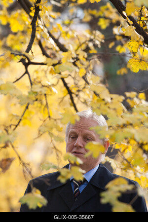 A Bibó István park avatása-stock-foto