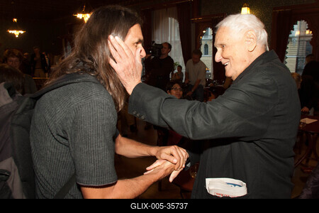 Jancsó Miklós 90. születésnapját ünnepelték-stock-foto