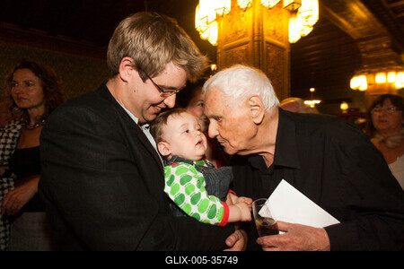 Jancsó Miklós 90. születésnapját ünnepelték-stock-foto