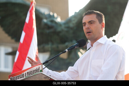 A Magyar Gárda megalakulását ünnepelte a Jobbik-stock-foto