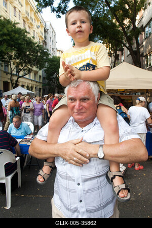 Pozsonyi Piknik-stock-foto