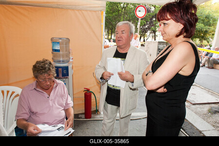 Pozsonyi Piknik-stock-foto