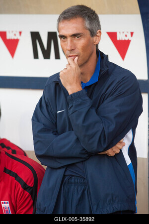 Videoton - Székesfehérvár labdarugó mérkőzés-stock-foto