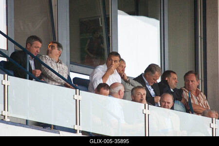 Videoton - Székesfehérvár labdarugó mérkőzés-stock-foto