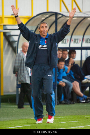 Videoton - Székesfehérvár labdarugó mérkőzés-stock-foto