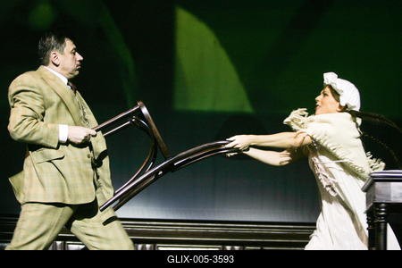 Alfred Hitchcock: 39 lépcső-stock-foto