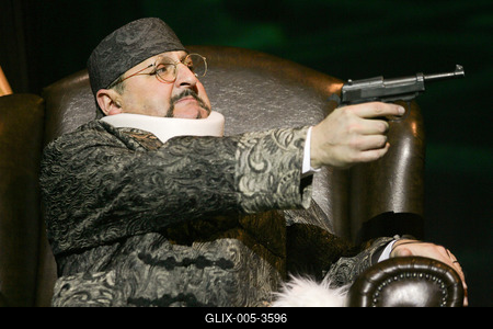 Alfred Hitchcock: 39 lépcső-stock-foto