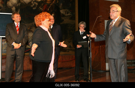 Átadták Táncsics Mihály Életmű Díjat-stock-foto