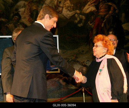 Átadták Táncsics Mihály Életmű Díjat-stock-foto