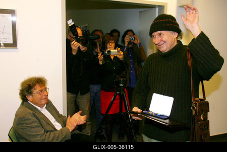 Tandori Dezső Goethe érmet kapott-stock-foto