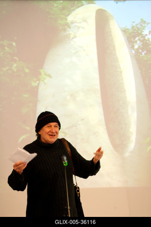 Tandori Dezső Goethe érmet kapott-stock-foto