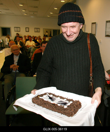 Tandori Dezső Goethe érmet kapott-stock-foto