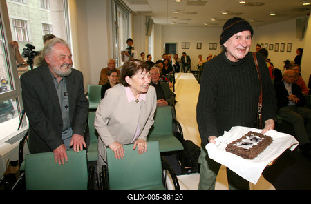 Tandori Dezső Goethe érmet kapott-stock-foto