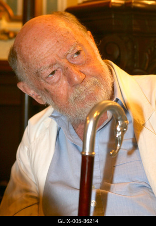 Taub János 80 éves-stock-foto