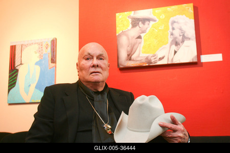 Tony Curtis ismét Magyarországon-stock-foto