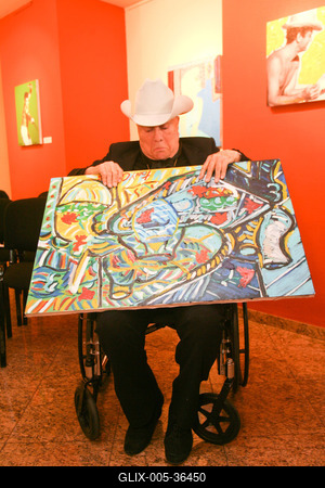 Tony Curtis ismét Magyarországon-stock-foto