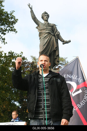 56-ra emlékeznek a Hatvanégy Vármegye Mozgalom aktivistái-stock-foto