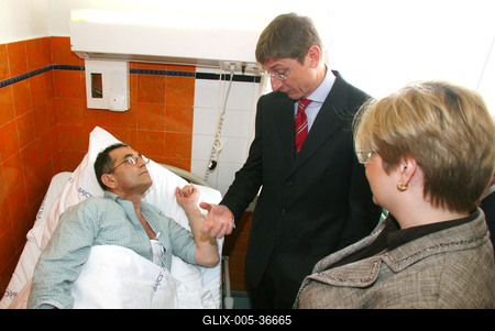 Ünnepélyes pillanatok a kőbányai Bajcsy-Zsilinszky Kórházban-stock-foto