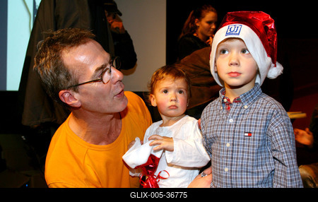 Mikulás az Új Színházban-stock-foto