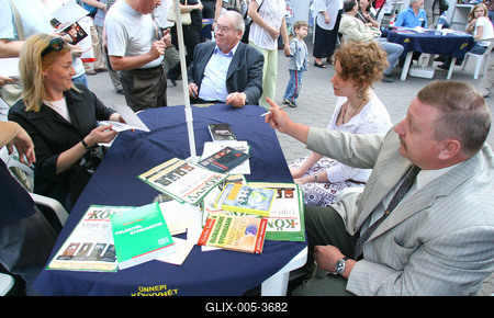 78. Ünnepi Könyvhét Budapesten-stock-foto